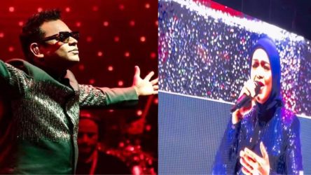 Siti Nurhaliza Nyanyi Lagu Tamil Buat 60,000 Penonton Konsert AR Rahman Tak Senang Duduk