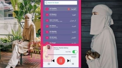 Aplikasi TheNoor pembantu maya gaya hidup islamik hijabi